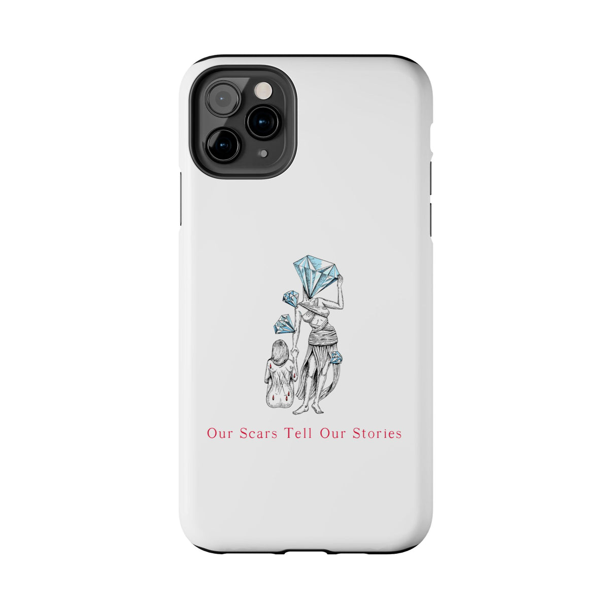 Diamond in the Rough (B&B) SketchTough Phone Cases