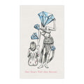 Diamond in the Rough-B&B Sketch Tea Towels (cotton, poly)