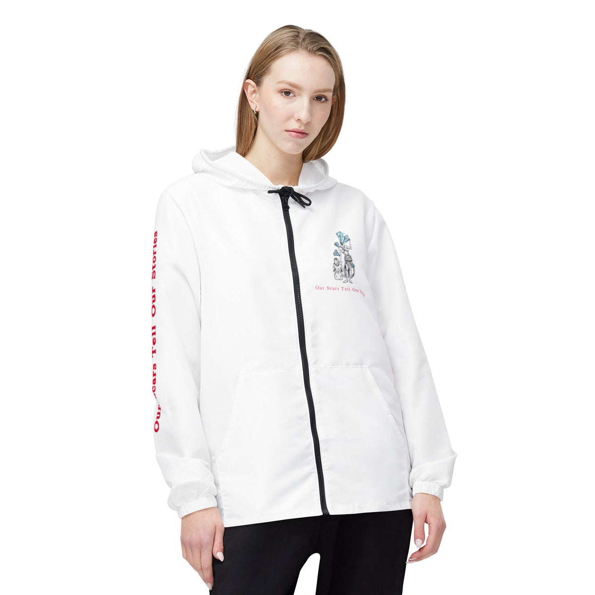 Diamond in the Rough B&B Sketch Windbreaker Jacket